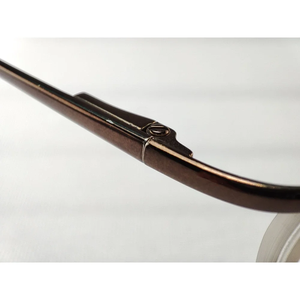 Tom Ford TF5132 048 Semi-Rimless Eyeglass Frames Only 55-16-135 Brown